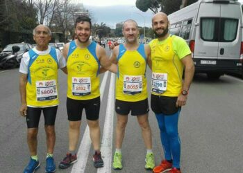 La CiròRunners Arasarasa alla 44^ edizione Half Marathon Roma-Ostia